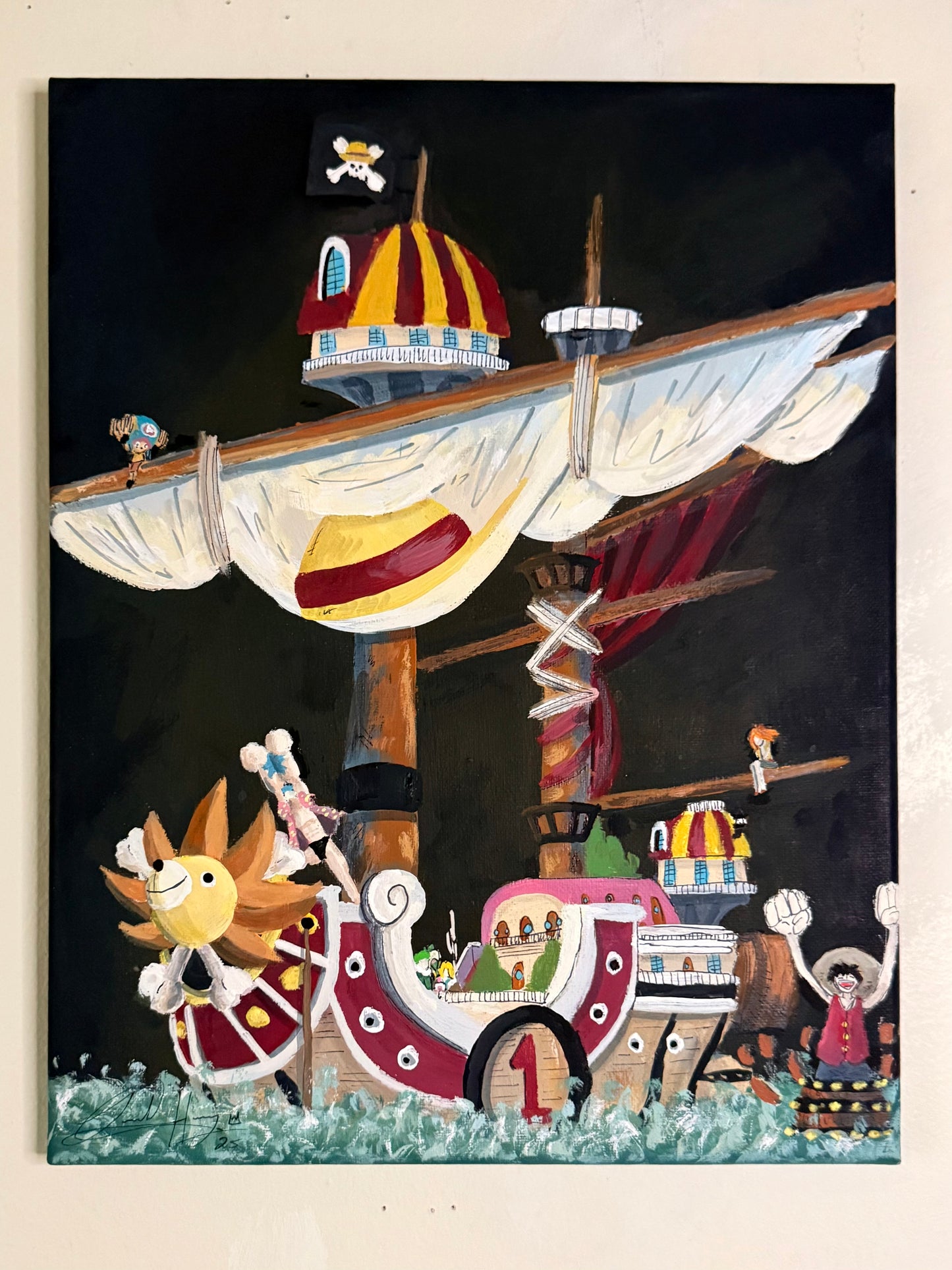 Party on the Thousand Sunny- Poster