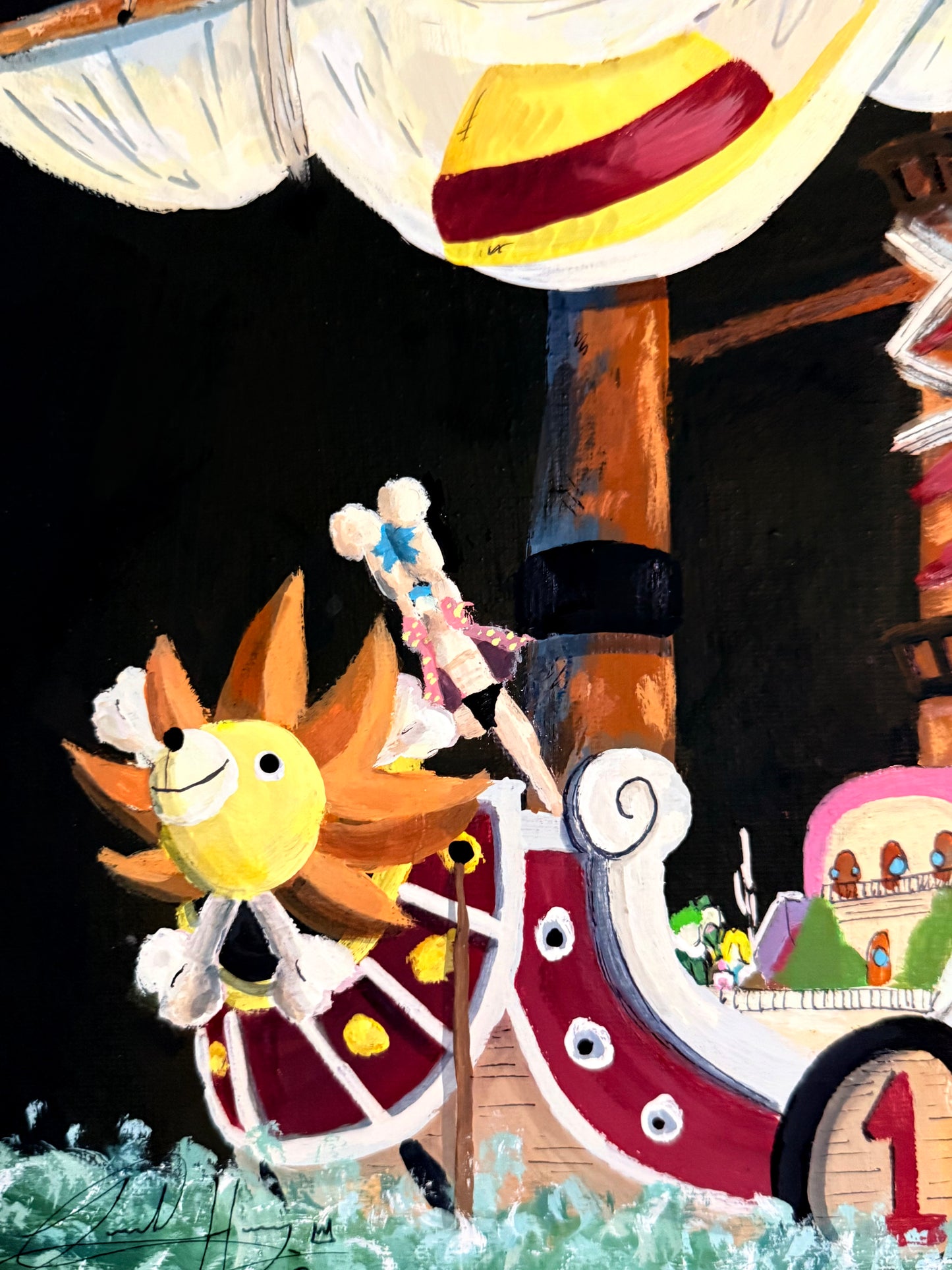 Party on the Thousand Sunny- Poster