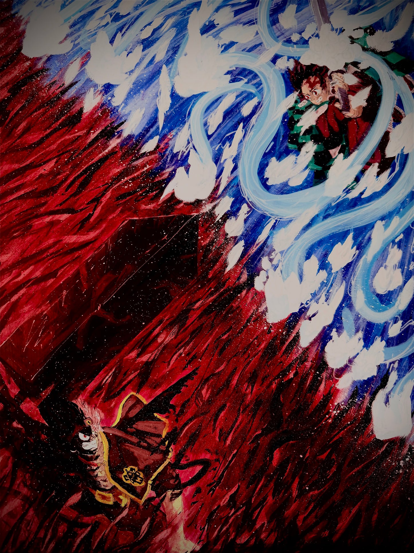 Asta vs. Tanjiro- Poster