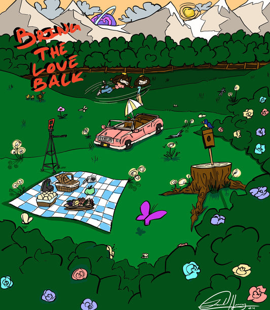 Digital illustration prints