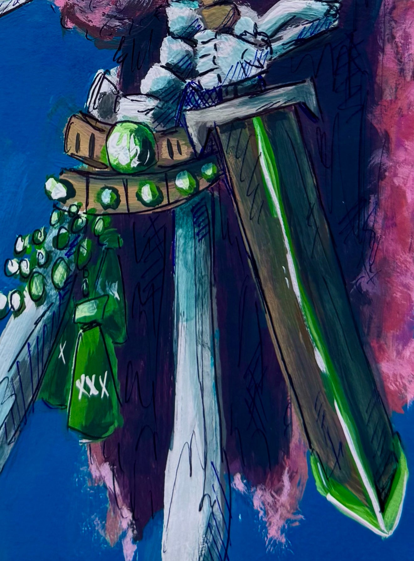 ‘The Dark Lord’ -Blue