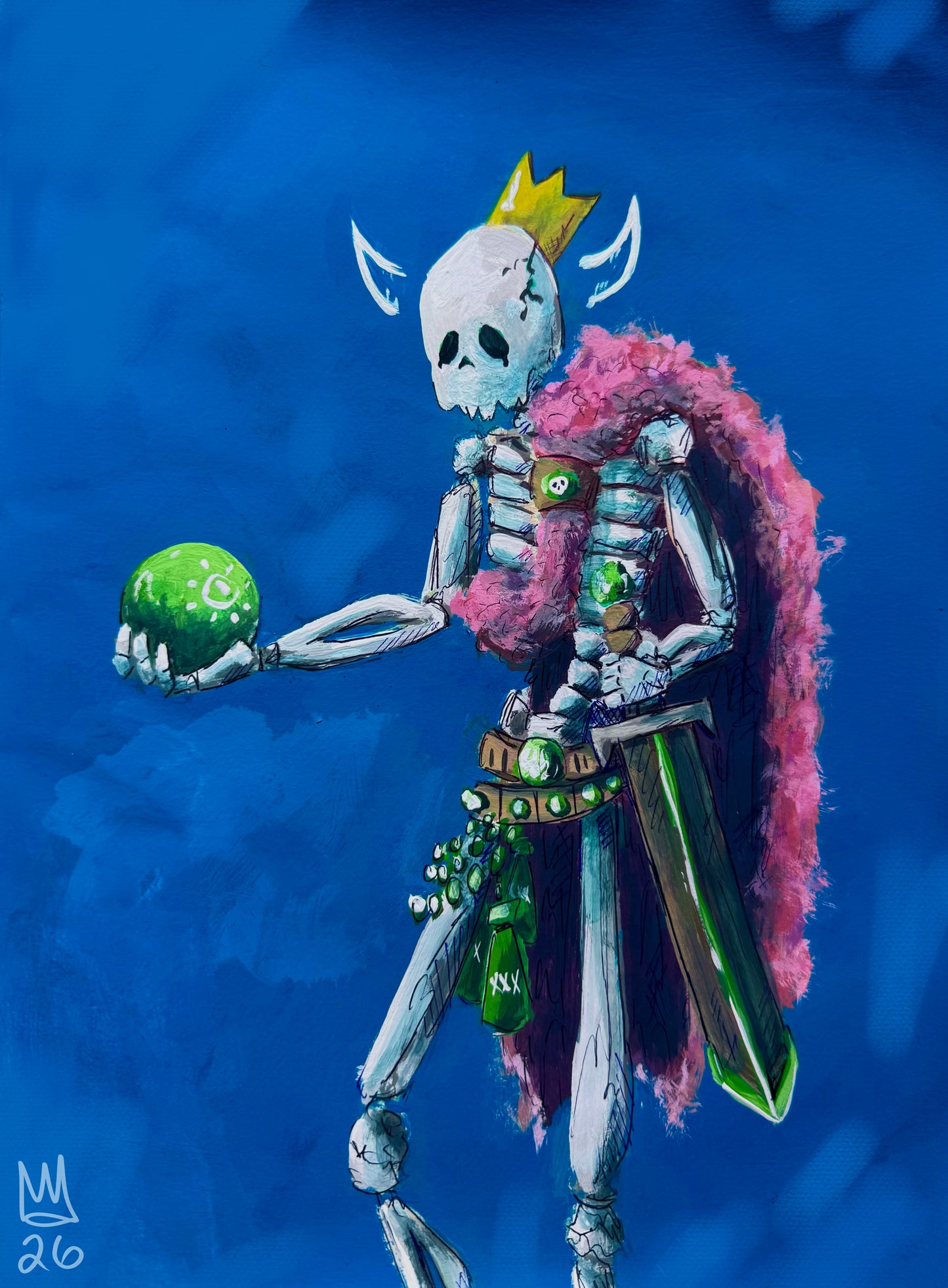 ‘The Dark Lord’ -Blue
