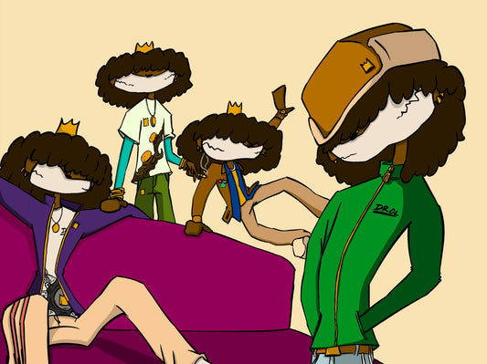 Digital illustration print