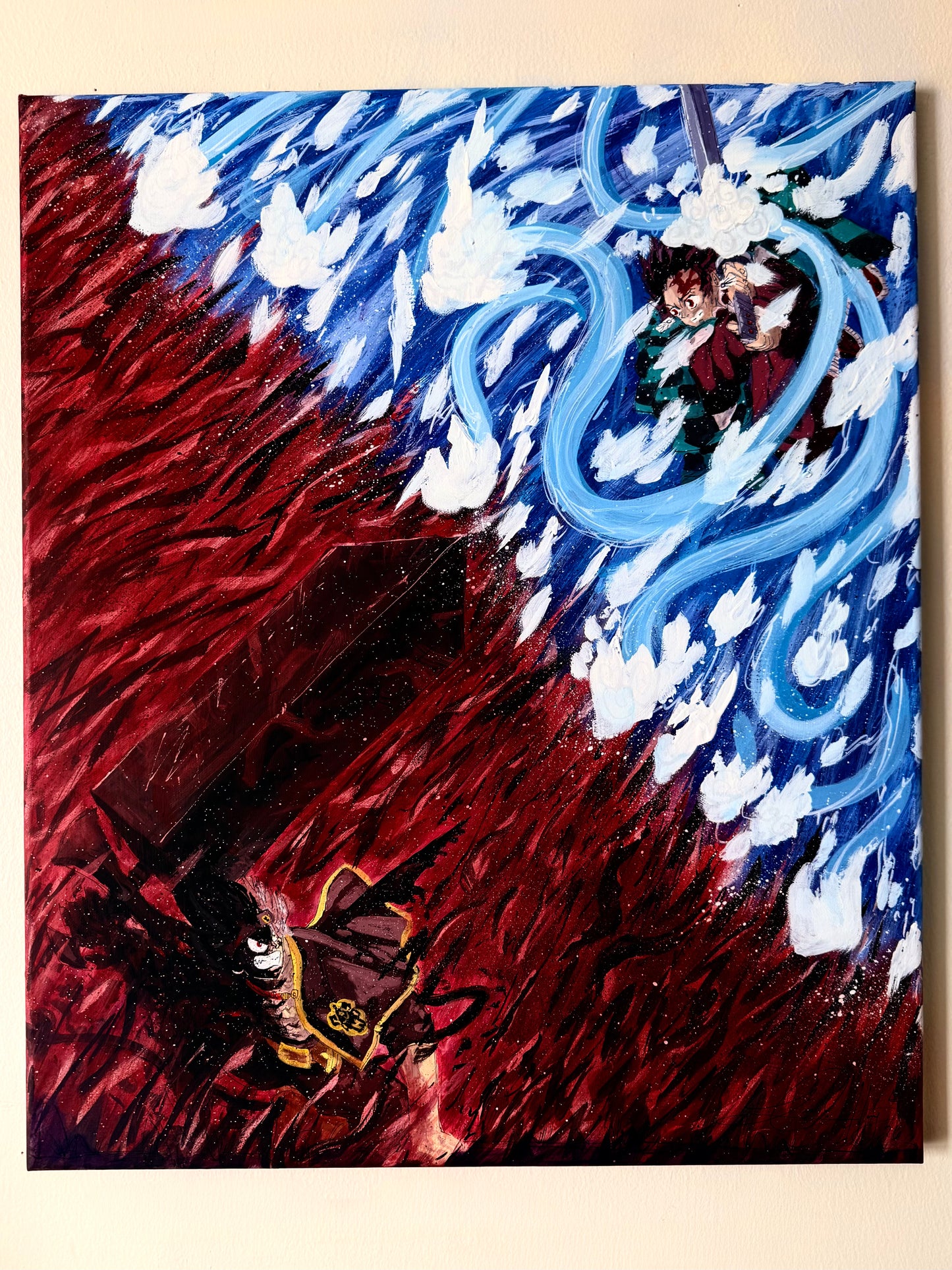 Asta vs. Tanjiro- Poster